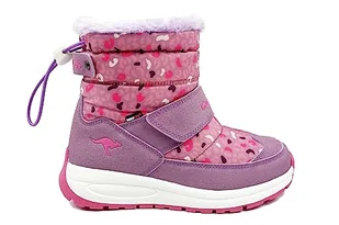 KangaROOS Damskie śniegowce K-PE Marty II RTX Grape/Leo, 36 EU, Grape Leo, 36 EU - Śniegowce damskie - miniaturka - grafika 1