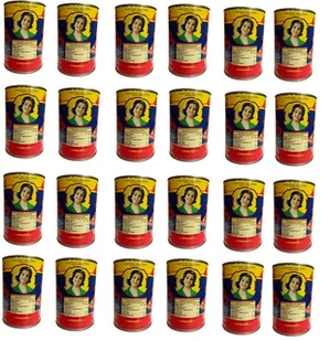 Obrane pomidory Pomidori Pelati Interi 400g - La Carmela x24 sztuki, zgrzewka - Pasztet i przetwory mięsne - miniaturka - grafika 1