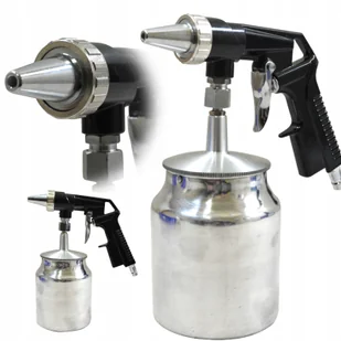 FALON-TECH Pistolet do piaskowania z duzym zbiornikiem 1L promocja piaskarka PS-7R FAL-pistolet do piask-1L-FS7R - Materiały ścierne - miniaturka - grafika 3