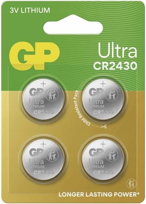 GP Bateria 3V CR2430 GPCR2430ULT400C4