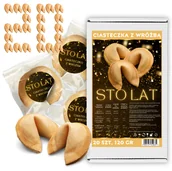 Pieczywo chrupkie - Chińskie Ciasteczka szczęścia z Wróżbą Magia Przeznaczenie STO LAT 20 szt - miniaturka - grafika 1