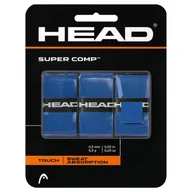 Tenis ziemny - Owijka HEAD SUPER COMP blue x 3 szt. - miniaturka - grafika 1