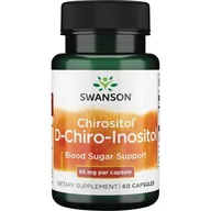 Suplementy naturalne - SWANSON D-Chiro-Inozytol z manganem Chirositol 60 kapsułek - miniaturka - grafika 1
