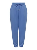 Spodnie damskie - ONLY Damskie spodnie dresowe jednokolorowe, Super Sonic, L - miniaturka - grafika 1