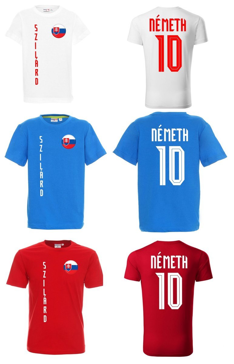 Koszulka Słowacja SZILARD NEMETH 10 Jr