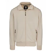 Odzież taktyczna i umundurowanie - Bluza rozpinana PITBULL Oldschool Polly-Elastane Powers '25 - Off White XXL - miniaturka - grafika 1