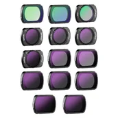 Akcesoria do kamer sportowych - Neewer Zestaw filtrów do DJI Osmo Pocket 3 FL-P10 (ND8~1000,LPR,MIST1/4 ,CPL,ND8/PL~ND64/PL - miniaturka - grafika 1