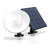 Lampy ogrodowe - Aigostar - LED Lampa solarna z czujnikiem LED/3,2V 3000K/4000K/6500K IP65 + pilot - miniaturka - grafika 1