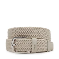 Paski - Pasek Męski BOSS 50537169 Beżowy - miniaturka - grafika 1