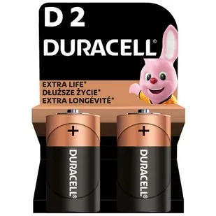 Duracell Baterie D LR20 Extra Life 2 szt.) - Baterie i akcesoria - miniaturka - grafika 1