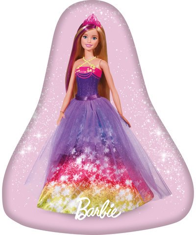 Poduszka Barbie Kształtka Licencyjna Różowa Dekoracja Pokoju Fana