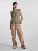 Bluzki damskie - Pieces Bluzka "Olline" w kolorze białym - miniaturka - grafika 1