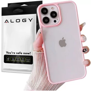 Etui ochronne obudowa Alogy Hybrid Candy Case do Apple iPhone 13 Pro różowo-przezroczyste - Etui i futerały do telefonów - miniaturka - grafika 1
