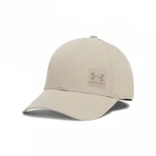 Czapki męskie - Męska czapka z daszkiem Under Armour Iso-chill Armourvent STR - beżowa - miniaturka - grafika 1