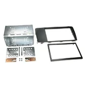 Akcesoria car audio - Compotech Ramka do radia 3323/2D Czarny 3323/2D - miniaturka - grafika 1