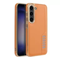 Etui i futerały do telefonów - Futerał MILANO do SAMSUNG S24 Ultra brązowy - miniaturka - grafika 1