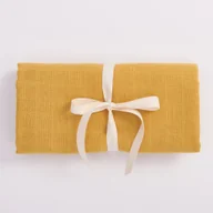 Otulacze - Bimbla Muślinowy otulacz bawełna organiczna musztardowy - miniaturka - grafika 1