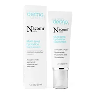 Kremy do twarzy - Nacomi Wielopoziomowy Krem Intensywnie Nawilżający 50 ml - miniaturka - grafika 1