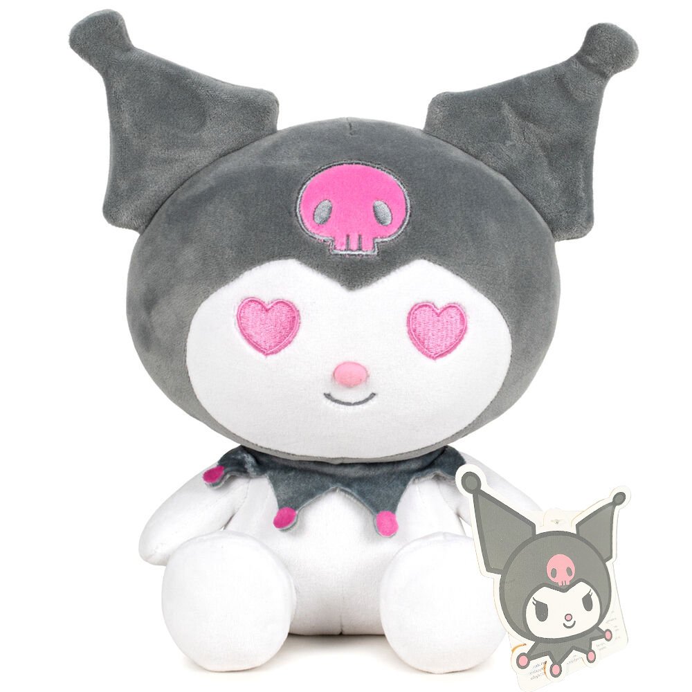 Kuromi Maskotka Hello Kitty Szara 17 Cm Pluszowa Pluszak Oryginalny