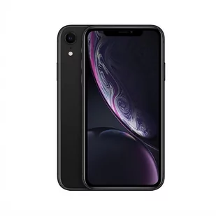 Apple iPhone XR 3GB/64GB Dual Sim Czarny MRY42PM/A - Telefony komórkowe - miniaturka - grafika 1