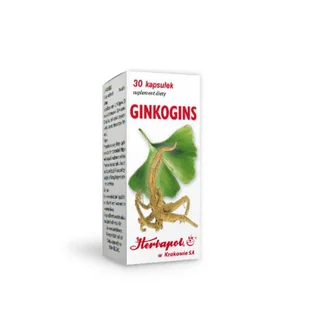 HERBAPOL Ginkogins, 30kaps. - Suplementy diety - miniaturka - grafika 1