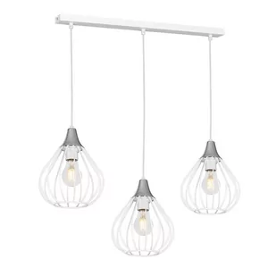 Milagro Lampa wisząca Kane 3 Biały MLP4800 - MLP4800 - Lampy sufitowe - miniaturka - grafika 1