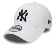 Czapki damskie - Czapka NEW ERA New York Yankess 9FORTY League Biała - miniaturka - grafika 1