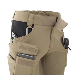 Helikon - Szorty taktyczne damskie Outdoor Tactical Pants OTP - 8.5" - Czarne - SW-OTS-VL-01 - Spodenki męskie - miniaturka - grafika 3