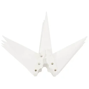 Gwiazdy morawskie z LED, 3 szt., składane, białe  Lumarko! - Ozdoby bożonarodzeniowe - miniaturka - grafika 10