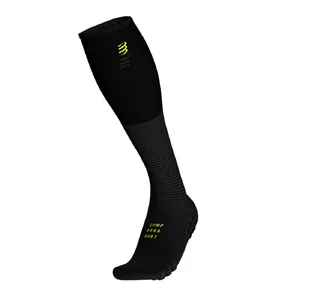 Skarpety kompresyjne COMPRESSPORT FULL SOCKS OXYGEN BLACK EDITION 2019 czarne - Skarpetki sportowe męskie - miniaturka - grafika 1