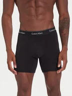 Majtki męskie - Calvin Klein Underwear Komplet 3 par bokserek LV00NB4394 Czarny - miniaturka - grafika 1