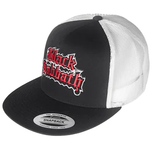 czapka BLACK SABBATH - LOGO, TRUCKER - Czapki i chusty sportowe męskie - miniaturka - grafika 1