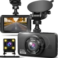 Kamery cofania - WIDEOREJESTRATOR SAMOCHODOWY + KAMERA COFANIA Z WYŚWIETLACZEM DASH CAM HDR - miniaturka - grafika 1