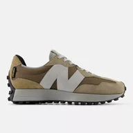 Sneakersy damskie - New Balance Buty Sneakersy Brązowe 327 Cordura U327OA - miniaturka - grafika 1