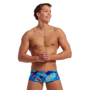 Kąpielówki męskie spodenki na basen plażę Funky Trunks Lotsa Leaves - Kąpielówki męskie - miniaturka - grafika 1