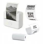 Drukarki kart i etykiet - Drukarka LOVEINSTANT X6 Biały - miniaturka - grafika 1