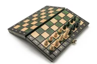 Gry planszowe - Szachy Magnetyczne małe, gra logiczna, Szachy Żurek, zielone - miniaturka - grafika 1