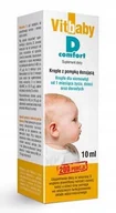 Witaminy i minerały - SALVUM Vitbaby D Comfort krople 400 j.m 10 ml 3345361 - miniaturka - grafika 1