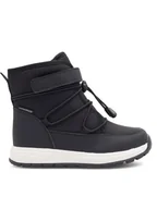 Buty dla dziewczynek - Nelli Blu Śniegowce XT-L4058(III)DZ Czarny - miniaturka - grafika 1