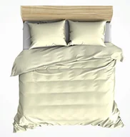 Pościel - pościel kora lux 140x200 + 1 poszewka K 503 ecru - miniaturka - grafika 1