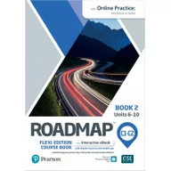 Książki do nauki języka angielskiego - Pearson Roadmap C1-C2. Flexi Edition. Course Book 2 and Interactive eBook with Online Practice Access - miniaturka - grafika 1