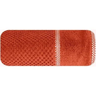 Eurofirany B.B. CHOCZYŃSCY SPÓŁKA JAWNA Ręcznik Kąpielowy Caleb (09) 50 x 90 Pomarańczowy 1222497 - Ręczniki - miniaturka - grafika 1