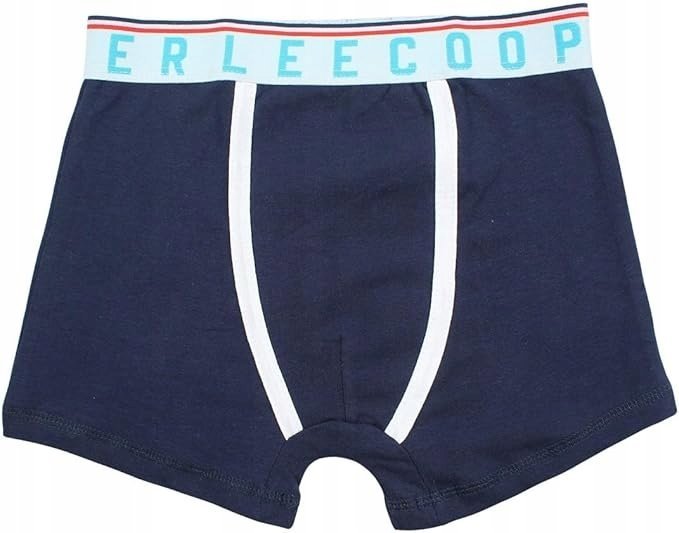 LEE COOPER GRANATOWE MAJTKI FIGI Z KONTRASTOWYMI LAMÓWKAMI 164 6FA