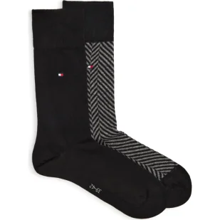 Tommy Hilfiger Skarpety 2-pack HERRING - Skarpetki męskie - miniaturka - grafika 1
