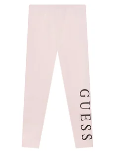 Guess Legginsy J93B11 J1314 Różowy Slim Fit - Legginsy - miniaturka - grafika 1
