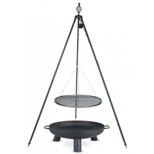 Farmcook Grill ogrodowy na trójnogu 80 cm + Palenisko 80 cm - Ruszty - miniaturka - grafika 1