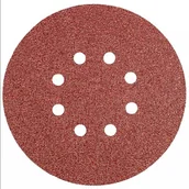 Narzędzia warsztatowe - Topex Grupa sp. z o.o. S.K. Krążki ścierne 150mm K60 5szt. z 8 otworami 55H946 - miniaturka - grafika 1