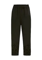 Spodnie damskie - comma Damskie spodnie 7/8 spodnie rekreacyjne, 74C6 zielone, 44 - miniaturka - grafika 1