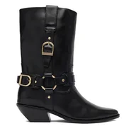 Botki damskie - Kowbojki Badura EO-CELINE-121862 Czarny - miniaturka - grafika 1