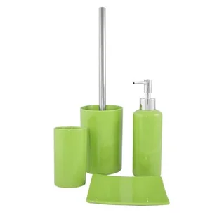 Mydelniczka coral zielony - Mydelniczki i dozowniki mydła - miniaturka - grafika 1